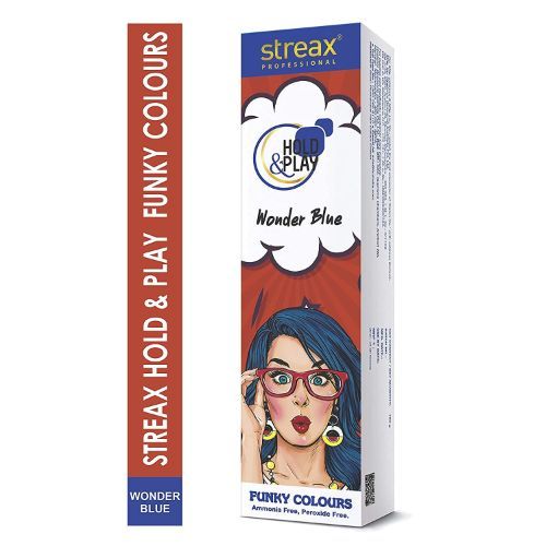 Streax - Wonder Blue Colour Tube - 100 Gr
