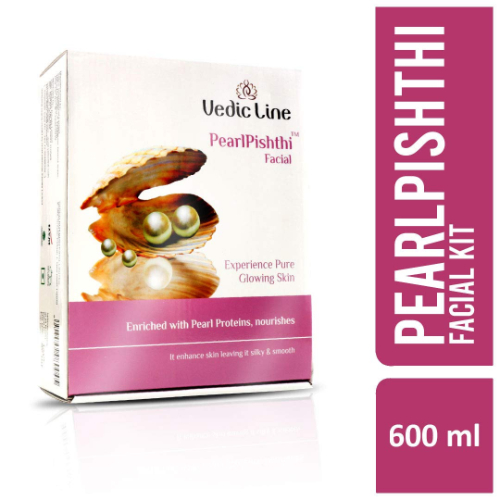 Vedic Line - Pearl Pishthi 6 Steps Facial Kit (100ml X 6) - 650 Gr