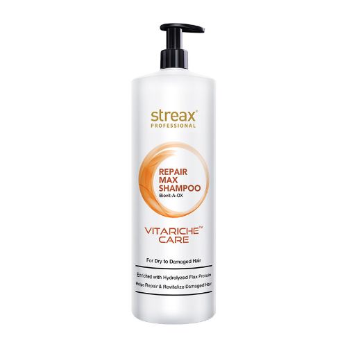 Streax - Repair Max Shampoo Vitariche Care Shampoo - 300 ML