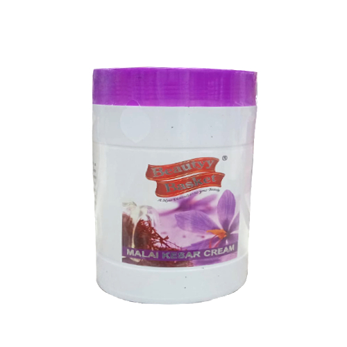Beauty Basket - Malai Kesar Cream - 900 ML