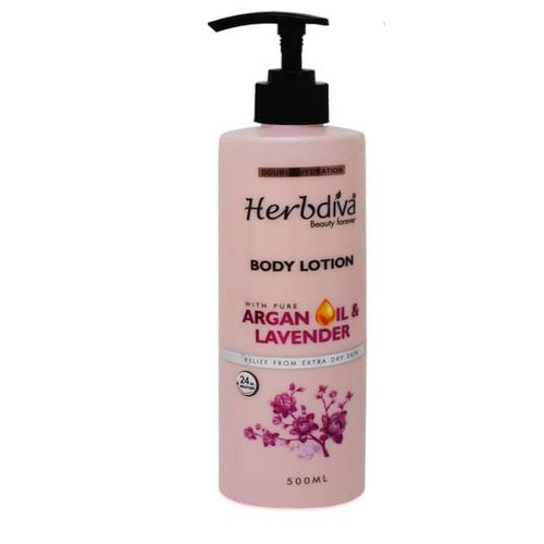 Herbdiva - Argan Oil & Lavender - 500 ML