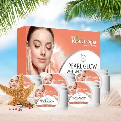 Real Aroma - Pearl Glow Facial Kit - Pack Of 1