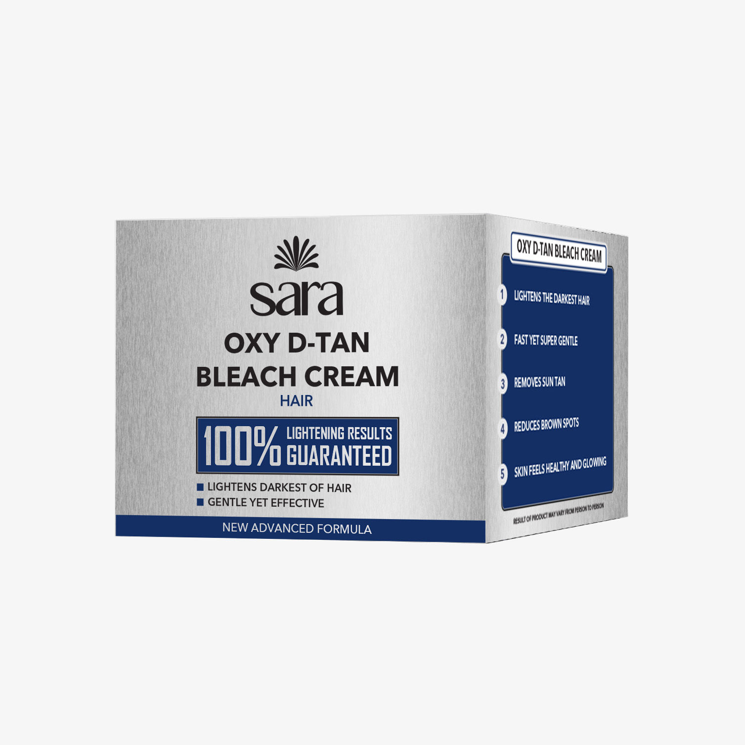 Sara - Oxy D-Tan Bleach Cream - 35 Gr