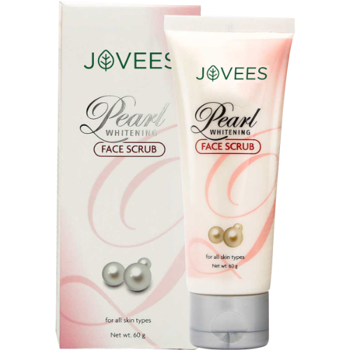Jovees Herbal - Pearl Whitening Face Scrub - 60 Gr