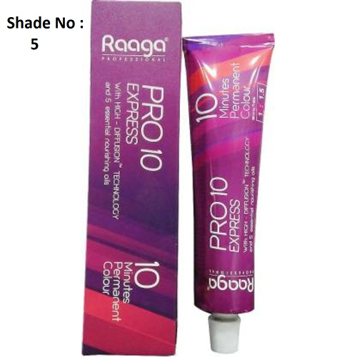 Raaga - Pro 10 Express 5 Light Brown Colour Tube - 90 Gr