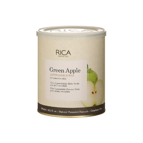 Rica - Green Apple Liposoluble Wax - 800 Gr