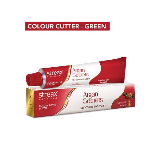 Streax - Colour Cutter Green Colour Tube - 60 Gr