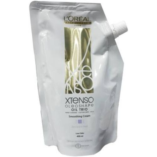 Loreal - Straightening Cream Xtenso Oleo Shape Oil Trio Resistant Hair - 400 ML