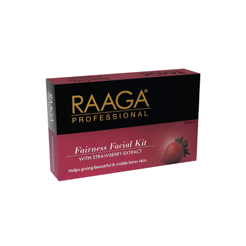 Raaga - Fairness Facial Kit With Strawberrry Extract - 43 Gr