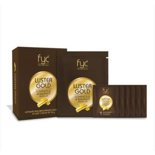 FYC - Luster Gold Luminous & Radiant Facial Kit - 275 Gr