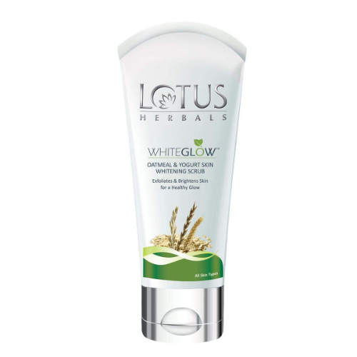 Lotus - Oatmeal & Yogurt Skin Whitening Scrub - 100 ML
