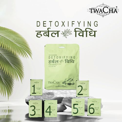 Twacha - Detoxifying Facial Kit (6 Step Facial) - 60 Gr