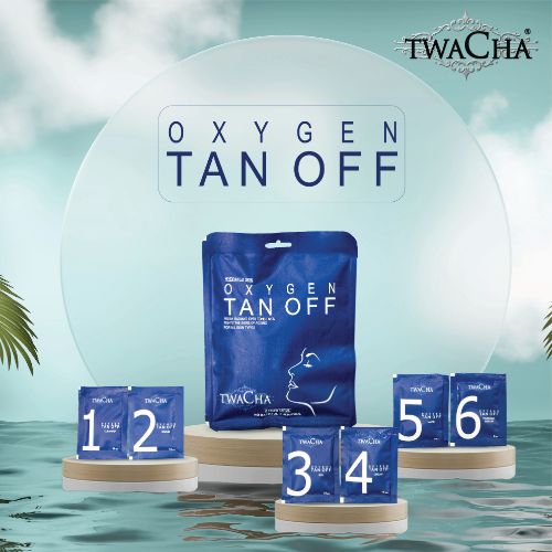 Twacha - Oxygen Tan Off Facial Kit (6 Step Facial) - 60 Gr