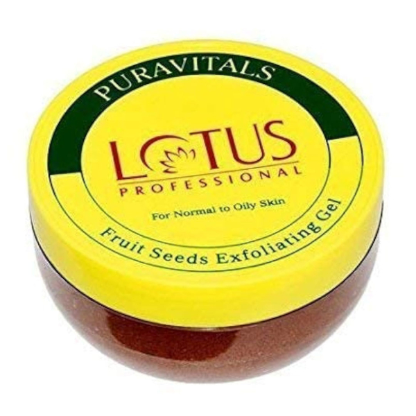 Lotus - Puravitals Fruit Seed Exfoliating Gel - Oily Skin - 300 ML