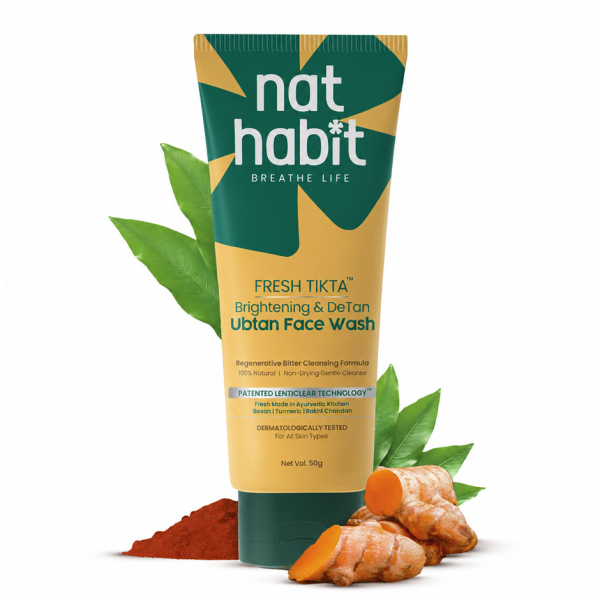 Nat Habit Ubtan Face Wash 50 Gr