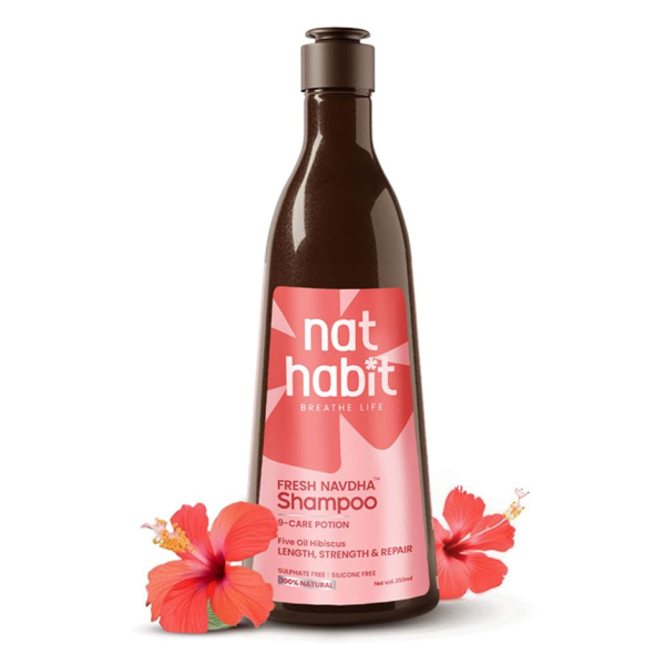 Nat Habit Fresh Navdha Shampoo 250 Ml