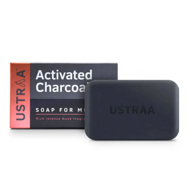 Ustraa Activated Charcoal Soap 100 Gr